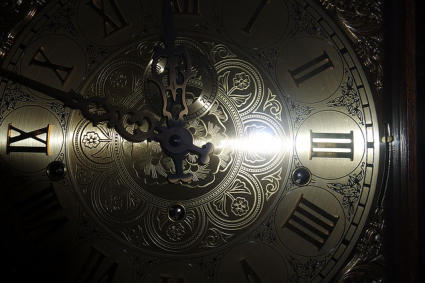 detailed clock face