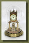 anniversary clock in glass tube